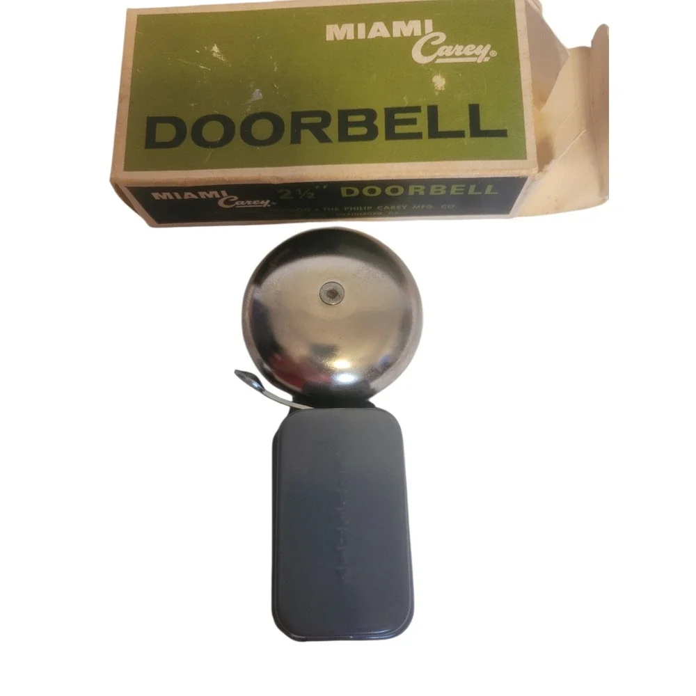 Mid Century Modern Miami Carey‎ Doorbell Vintage 2 1/2